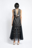 Organza Blouse with Apron Skirt