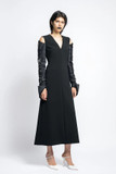 Crepe Cocktail Tunic Dress