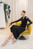 Crepe Cocktail Tunic Dress