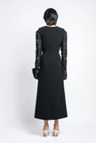 Crepe Cocktail Tunic Dress