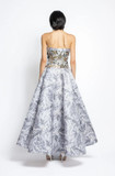 Jacquard Strapless Dress