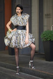 Jacquard Gazar Top with Skirt