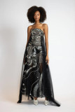 Rhyme Embroidered Tulle Gown