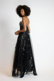 Rhyme Embroidered Tulle Gown