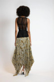Lattice Bodice with Skirt