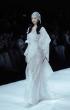 Flared Gown with Hat