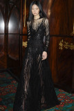 Sequin Motif Gown
