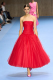 Strapless- Full Midi  Dress