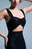 Embroidery Cut-Out Gown