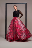 Isabel Sanchis Long Sleeve Evening Gown 323