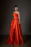 Sculpted Sweetheart Neck Gown