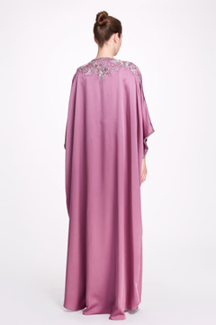 Cape Sleeve Caftan  Gown