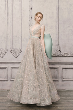 Oversized Back Bow Gown Oversized Back Bow Gown