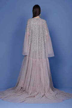Mushroom Tulle Dress with Cape Mushroom Tulle Dress with Cape