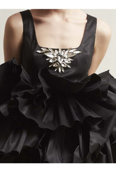 Elga Sleeveless Shantung Dress Elga Sleeveless Shantung Dress