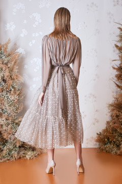 Long Sleeve Top and Midi Skirt Long Sleeve Top and Midi Skirt