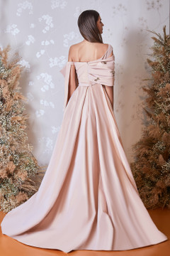 Off the Shoulder Slit Gown Off the Shoulder Slit Gown