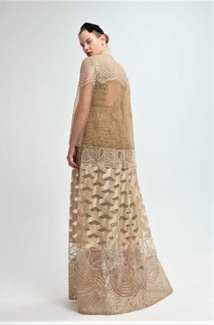 Sleeveless Gown and Coat Sleeveless Gown and Coat