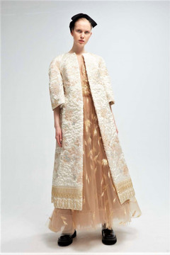 Embellished Gown and Coat Embellished Gown and Coat