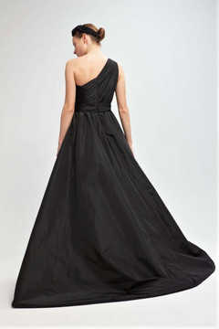 One Shoulder  A-Line Gown