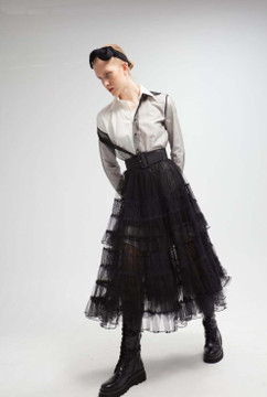 Long Sleeve Blouse and Skirt Long Sleeve Blouse and Skirt