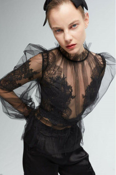 Blouse and Satin Pants Blouse and Satin Pants