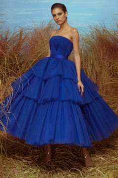 Strapless Tulle Dress