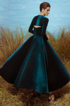 Long Sleeve Velvet Dress Long Sleeve Velvet Dress