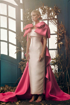 Silk Mikado Harper Gown