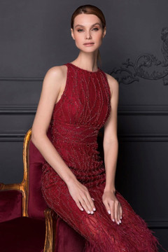 Feathered Lace Dress Feathered Lace Dress