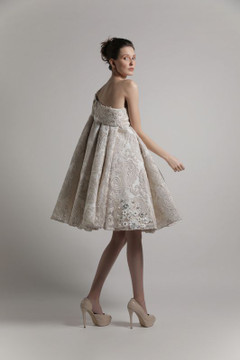 Beaded One Shoulder Cocktail Dress Beaded One Shoulder Cocktail Dress