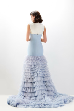Mermaid Ruffle Gown Mermaid Ruffle Gown