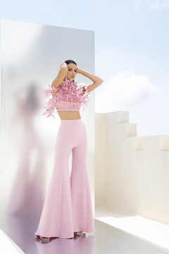 Cotton Candy Pink Two Piece Outfit Cotton Candy Pink Two Piece Outfit