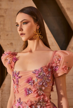 Puff Sleeve Gown Puff Sleeve Gown