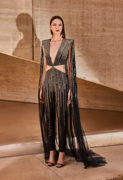 Sequined Jumpsuit Sequined Jumpsuit