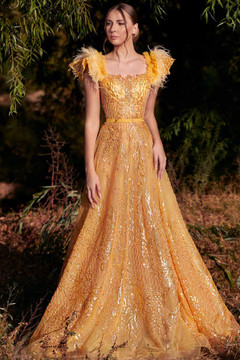 Sequin Belted Gown Sequin Belted Gown