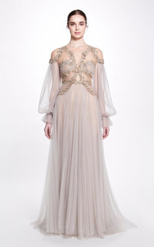 A-Line Tulle Gown A-Line Tulle Gown