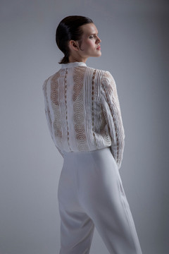 White Bow Top & Pants White Bow Top & Pants