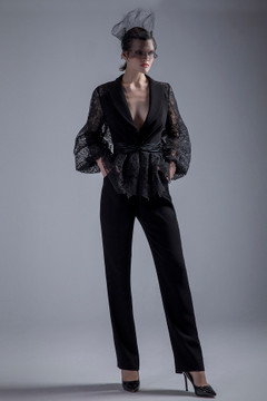 Black Jacket with Pants Black Jacket with Pants