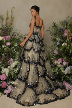 Sequin Sleeveless Gown Sequin Sleeveless Gown