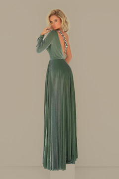 One Shoulder Two Toned Gown One Shoulder Two Toned Gown