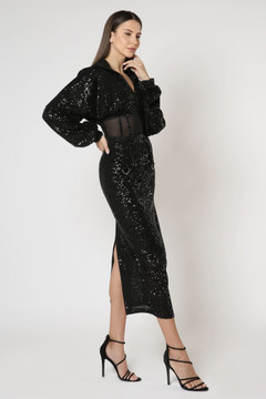 Sequin Two Piece Dress Sequin Two Piece Dress