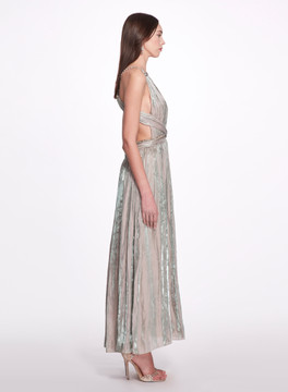 Iridescent Midi Dress Iridescent Midi Dress