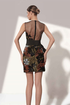 Sleeveless Fitted Cocktail Dress Sleeveless Fitted Cocktail Dress
