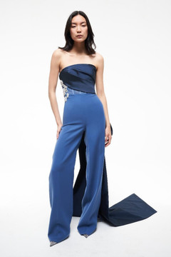 Corset Strapless Jumpsuit