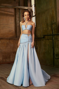 Taffeta Bralette and Skirt