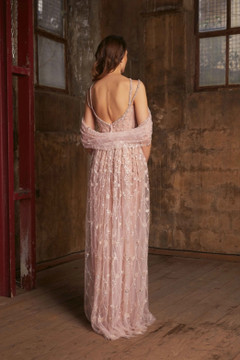 Sleeve Cape Gown Sleeve Cape Gown