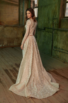 Puff Shoulder Gown Puff Shoulder Gown