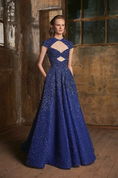 Fully Beaded Ball Gown