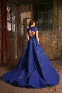 Asymmetrical Ball Gown